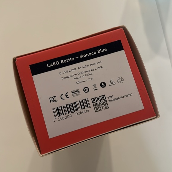 LARQ Water Bottle PurVis In BLUE NIB NEW 17oz - Picture 9 of 12